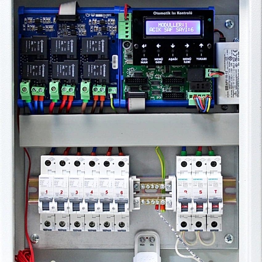 TP6 50 Amper Isı Kontrol Panosu